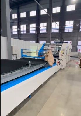 دستگاه نصب کاغذ تخته راه راه کاغذ مقوا لمینیت اتوماتیک با سرعت بالا