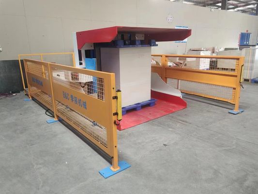 به طور کارآمد چرخاندن پالت با خودکار Stacker Pile Turner ماشین تراز و پاک کردن گرد و غبار