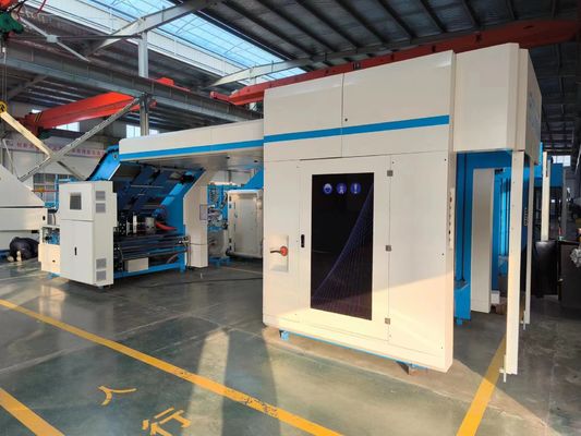 دقت ثبت نام ±1mm تجهیزات لمینیت کاغذ موجدار مناسب برای ضخامت کاغذ زیرین 300gsm تخته موجدار 10mm صنعتی