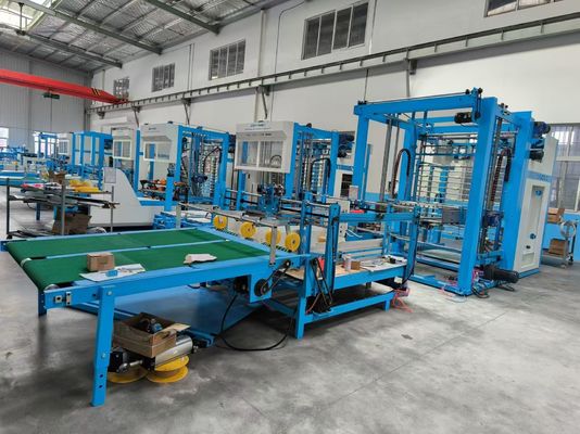 افزایش بهره وری با ماشین خودروی استاکر برای استاک کردن و لامین سازی فلوت در تولید کارتونی لوله دار