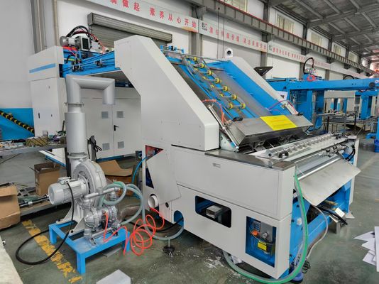 ماشین لامیناتور فلوت با سرعت بالا با فناوری اصلاح خودکار سرو GFS1500 برای لامیناسیون لوله کشی