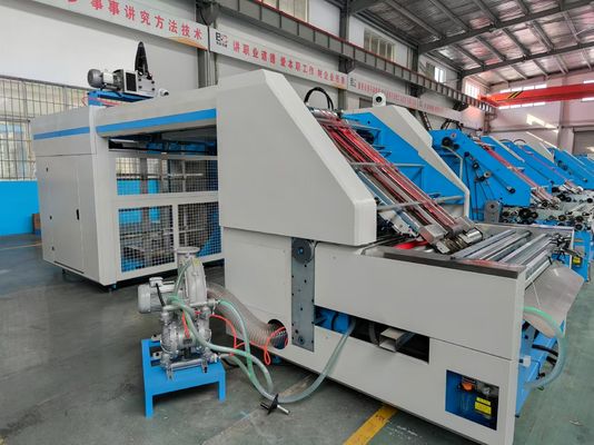 دستگاه لمینیتور فلوت مقوای راه راه با سرعت بالا و اتوماتیک 160 متر در دقیقه