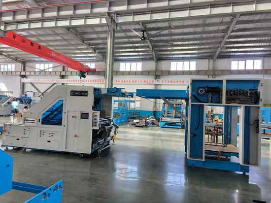 دستگاه لامینینگ ورق به ورق با دقت بالا برای کاغذ لوله دار با کنترل و تصحیح خودکار سرو