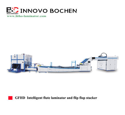 ماشین لامینینگ کارتونی با سرعت بالا GFHD 1500 200m/min