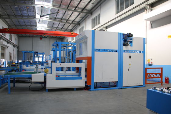 دستگاه پالت‌گذار فلیپ‌فلاپ تمام اتوماتیک برای تخته موجدار 12000 عدد در ساعت