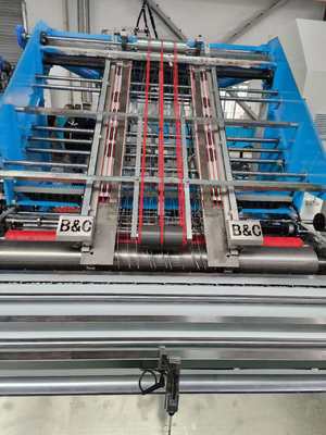 دستگاه لمینیت فلوت اتوماتیک با دقت بالا و اندازه کاغذ بزرگ (170*170 سانتی‌متر) و گزینه‌های توان متعدد (22 کیلووات - 30 کیلووات)