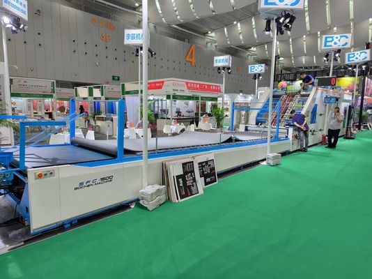 دستگاه لمینیتور 5 لایه شیت به شیت با سرعت بالا با کنترل سروو برای لمینیت کردن کاغذ کرافت