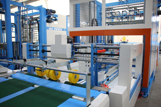 Auto Flip Flop Stacker Machine with Automated Paper Counting Turning and Stacking Capabilities for Corrugated Cardboard Production