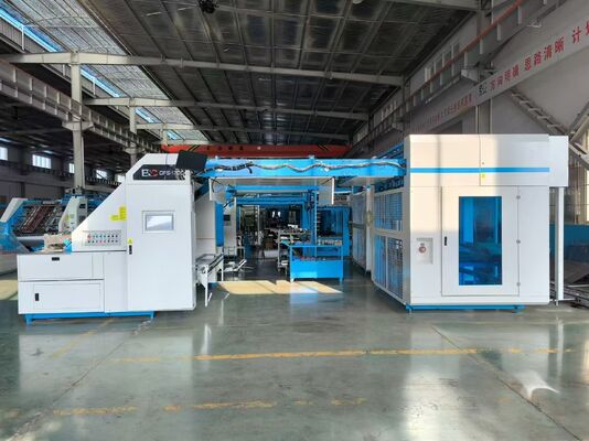 High Speed Flute Laminator Machine with Automatic Feeding and Sheet Alignment Systems for and Precise Corrugated Lamination