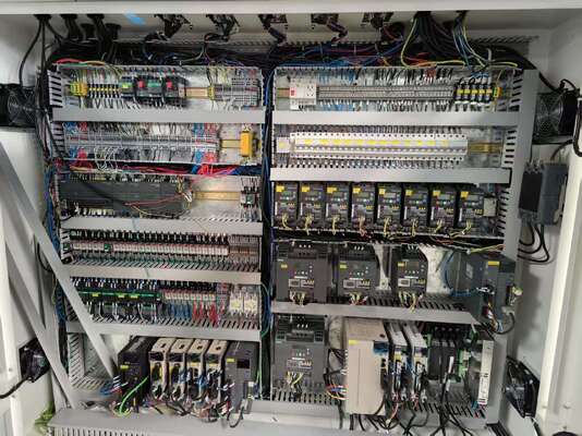 ماشین لامیناتور خودکار با سرعت بالا برای کارتونی لوله دار با سرعت 200 متر در دقیقه