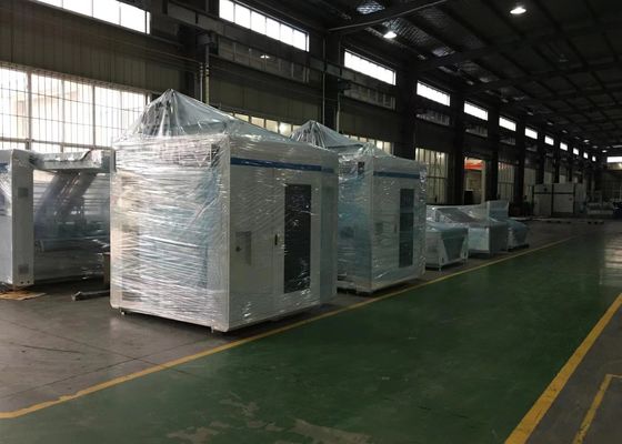 دستگاه لمینیت جعبه راه راه 20 کیلو وات 1500 میلی متری با دقت بالا کاملا اتوماتیک