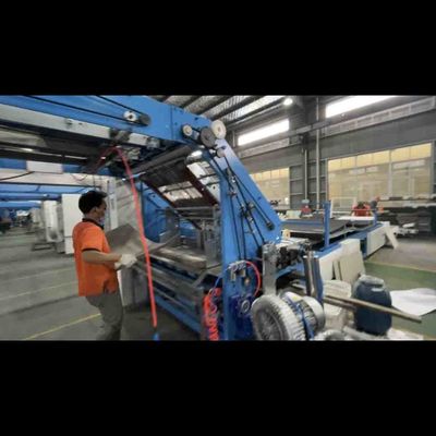 دستگاه لمینیت سرو فلوت اتوماتیک 1700 میلی متری مقوا به راه راه
