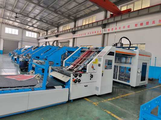 دستگاه لمینیت فلوت اتوماتیک با دقت بالا و اندازه کاغذ بزرگ (170*170 سانتی‌متر) و گزینه‌های توان متعدد (22 کیلووات - 30 کیلووات)