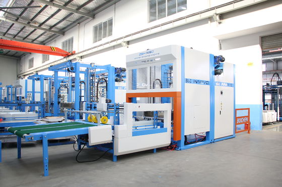 دستگاه انباشته‌کننده خودکار دمپایی با تولید بالا برای تولید مقوای موجدار با سرعت 12000 عدد در ساعت